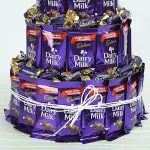 Dairy Milk Chocolate & Eclairs Arrangement