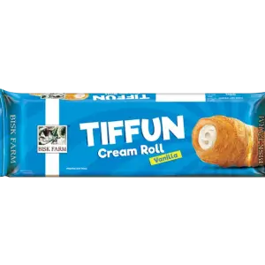 BISK FARM TIFFUN CREAM ROLL VANILLA(5Packets)
